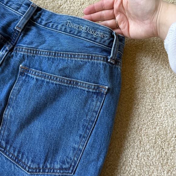Favorite daughter The Masha Montreal high rise wide leg crop jeans size 31 - Picture 4 of 12
